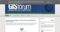 Desktop Screenshot of gisforum.cz
