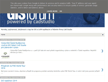 Tablet Screenshot of gisforum.cz